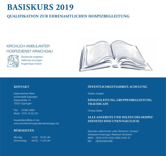 Hospiz Basiskurs 2019