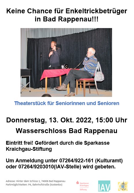 Theaterstück für Seniorinnen und Senioren