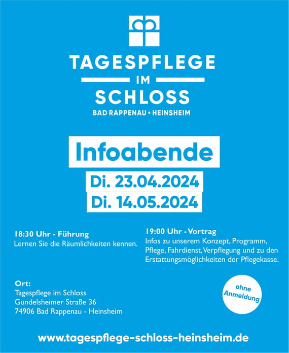 Infoabende Tagespflege 2024